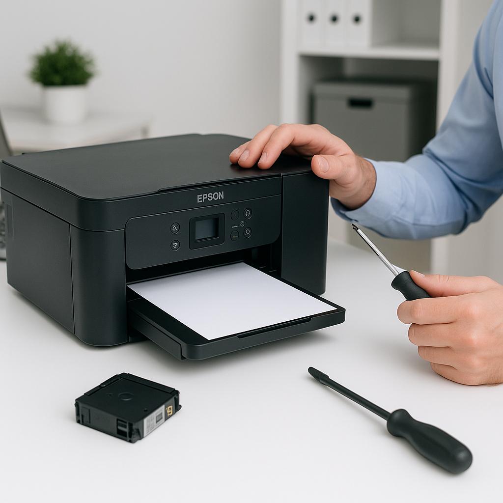 jak naprawić drukarkę epson, która nie reaguje?
