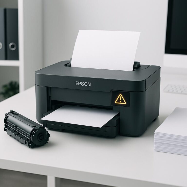 jak pozbyć się błędu drukarki epson?