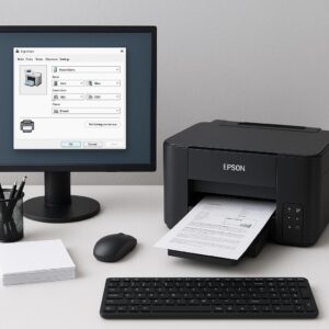 jak wyświetlić okno dialogowe sterownika drukarki epson?