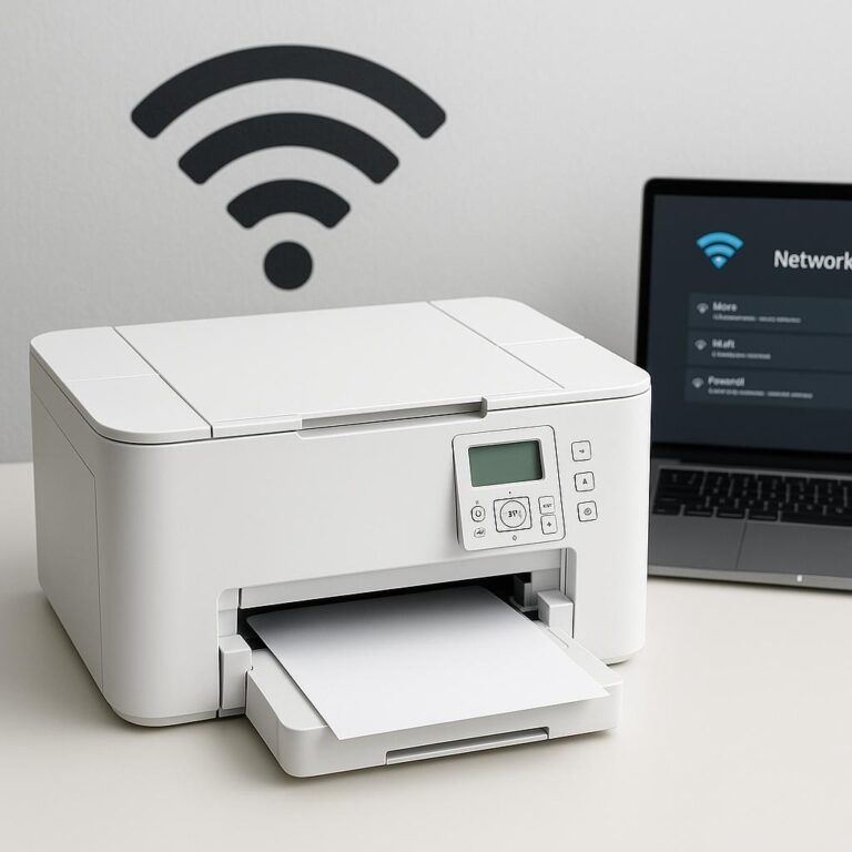 jak zmienić adres wi-fi w drukarce canon?