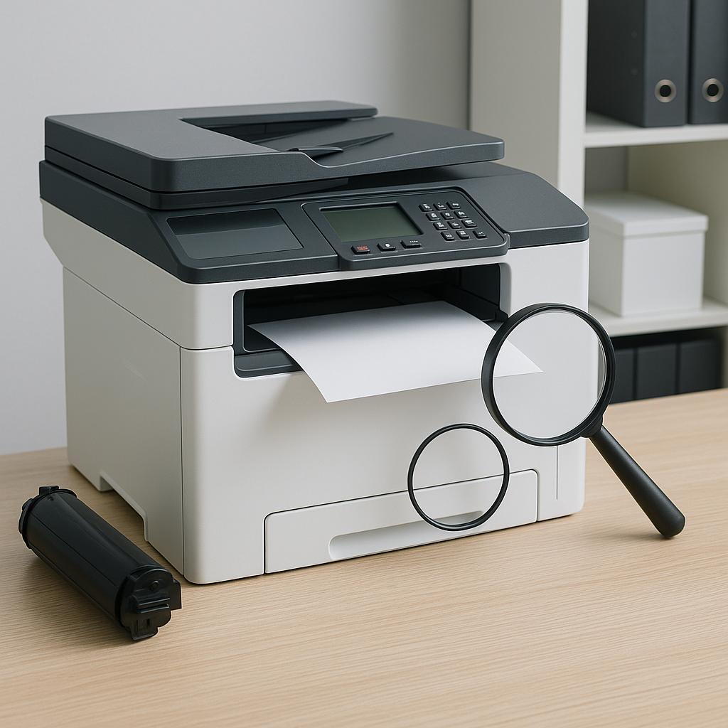 jak znaleźć numer modelu lexmark?
