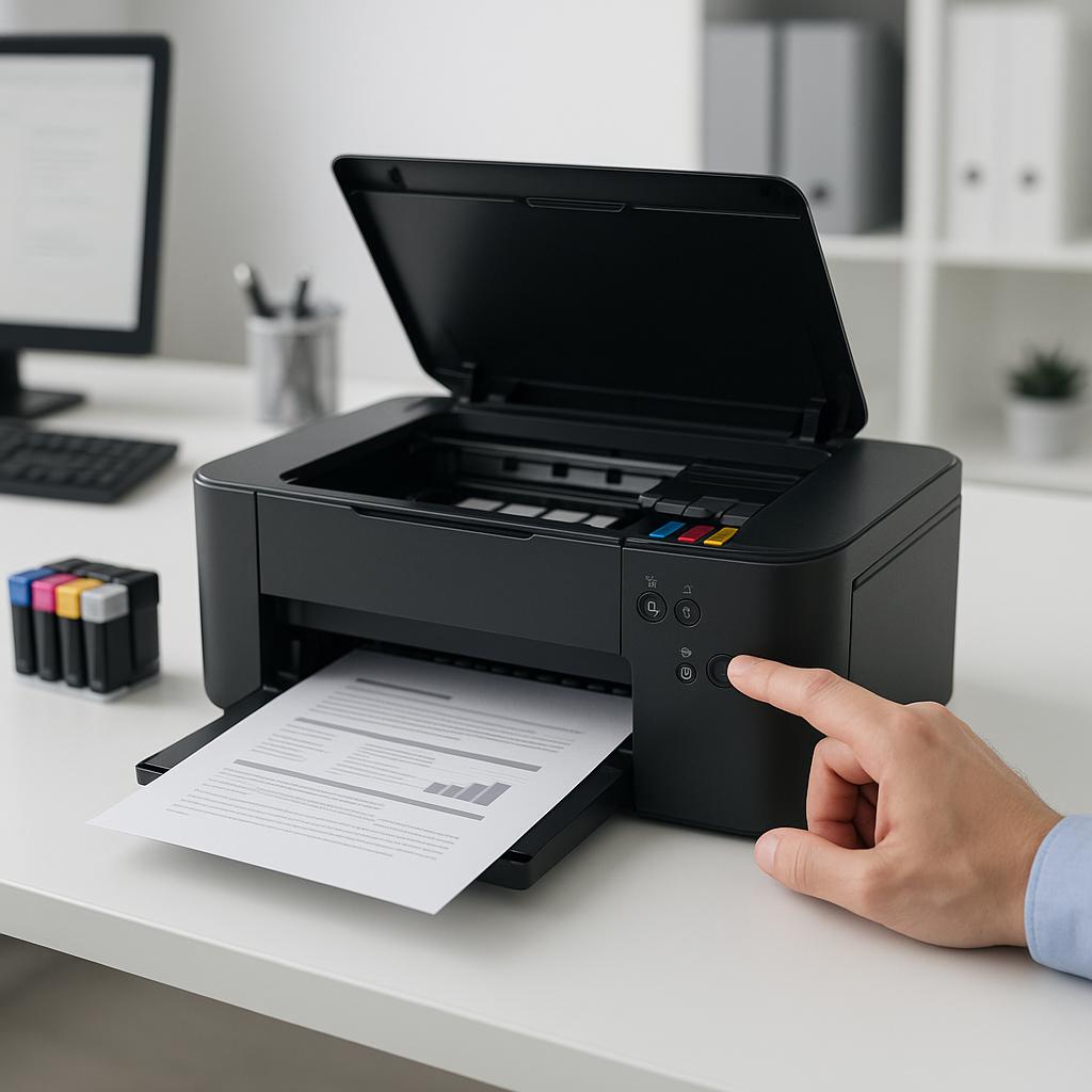 jak zresetować poziom tuszu w epson?