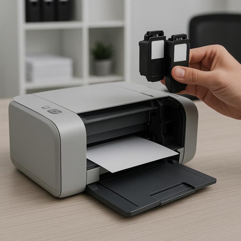 can i put 2 black ink in my canon printer?