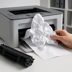 co zrobić, gdy w drukarce zakleszczył się papier?
