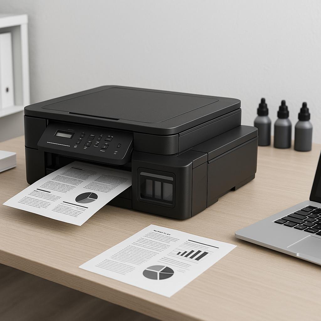 czy drukarka brother dcp-t520w drukuje dwustronnie?
