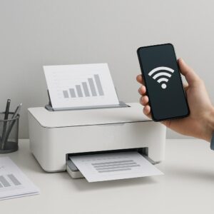 czy można drukować z telefonu przez wi-fi na drukarce hp?