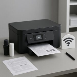 dlaczego drukarka epson nie widzi wi-fi?