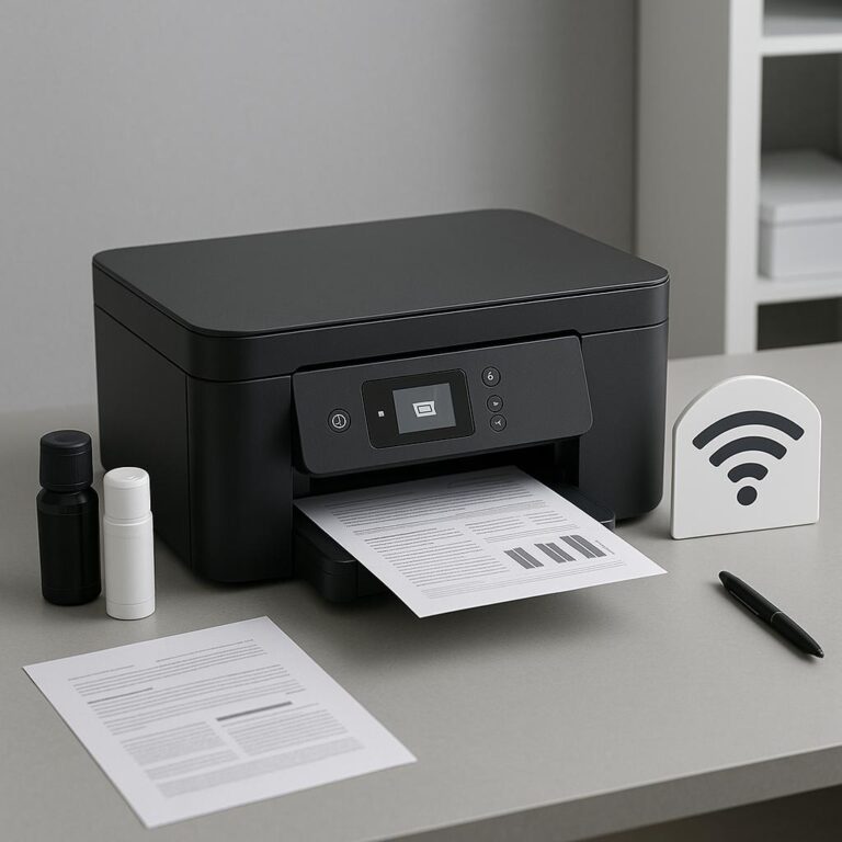 dlaczego drukarka epson nie widzi wi-fi?