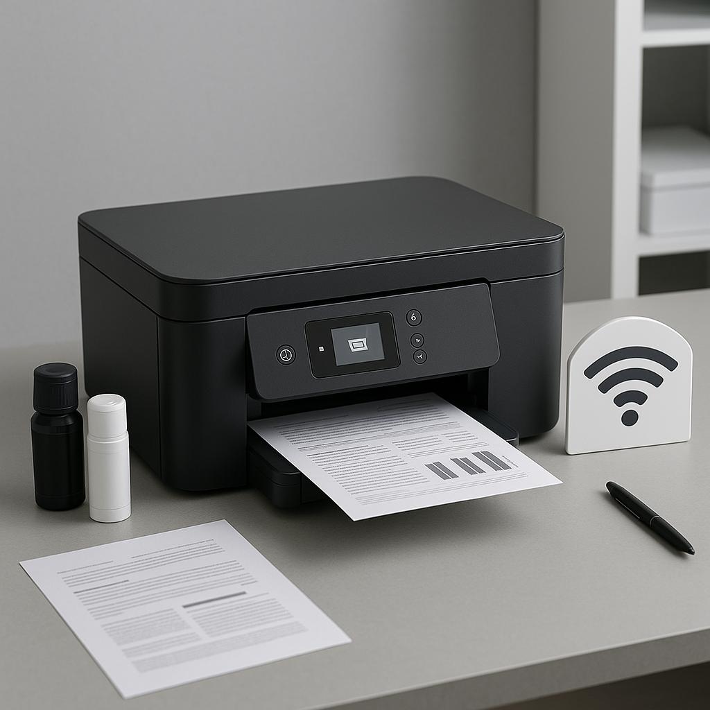 dlaczego drukarka epson nie widzi wi-fi?
