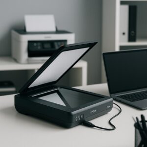 dlaczego komputer nie widzi skanera epson?