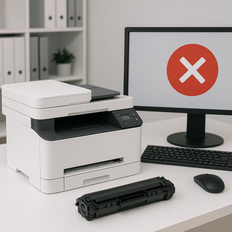 dlaczego mój sterownik drukarki canon jest niedostępny?