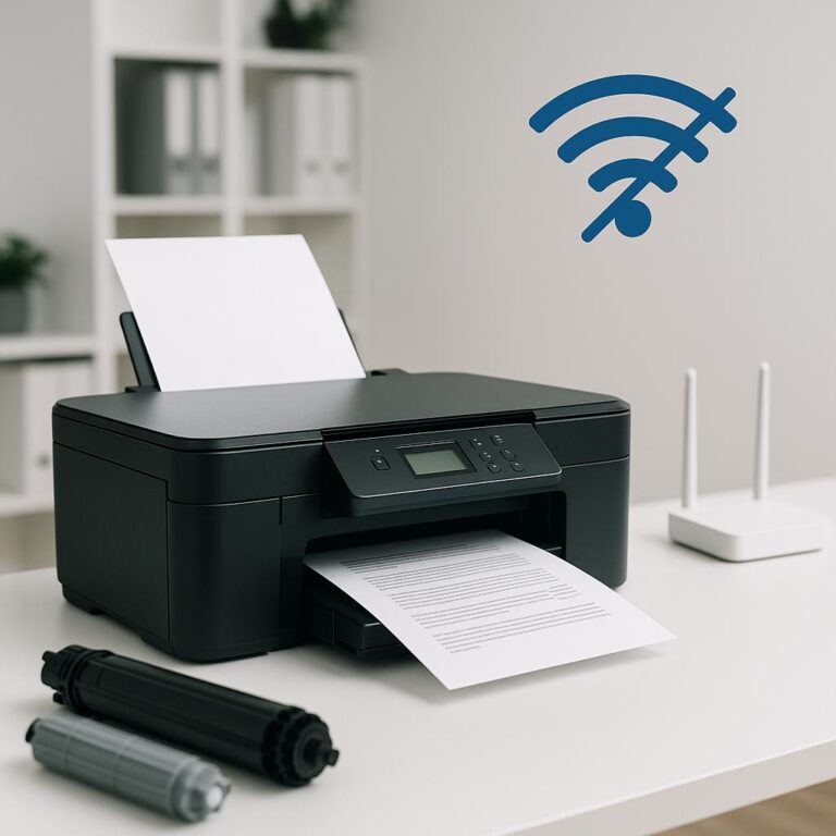 dlaczego moja drukarka epson nie łączy się z moją siecią wi-fi?