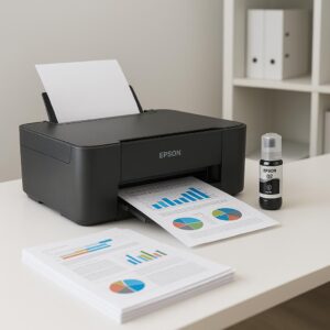 ile stron można wydrukować przy użyciu tuszu epson 003?