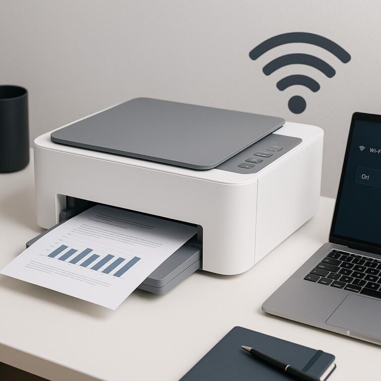 jak połączyć drukarkę z wi-fi bezprzewodowo?
