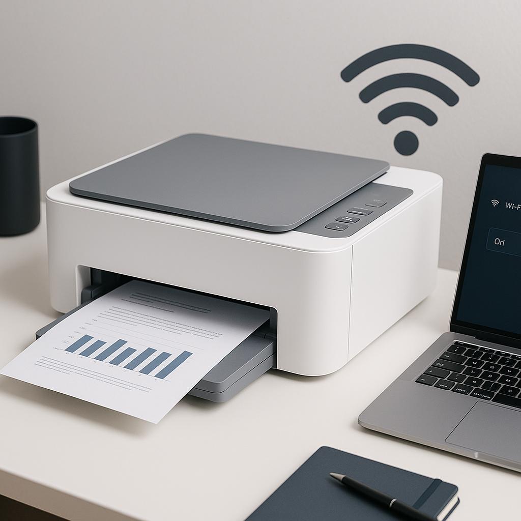 jak połączyć drukarkę z wi-fi bezprzewodowo?