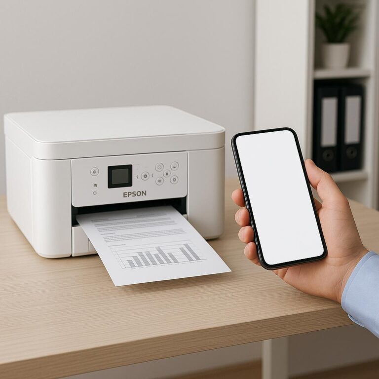 jak sparować drukarkę epson z telefonem?