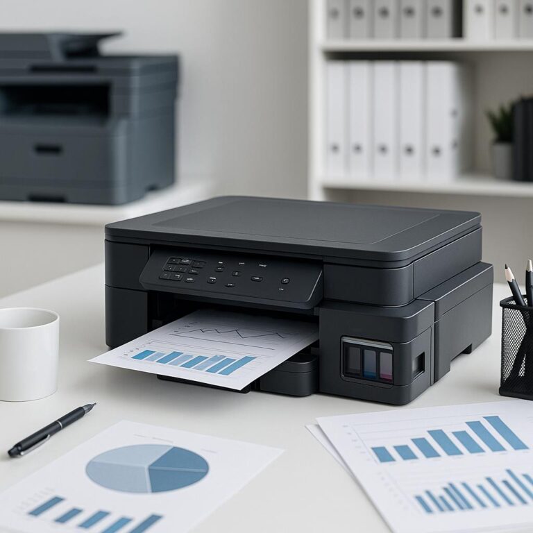 jak szybko drukuje brother dcp t520w?