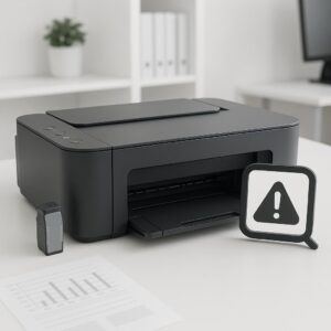 jak usunąć błąd drukarki canon pixma?