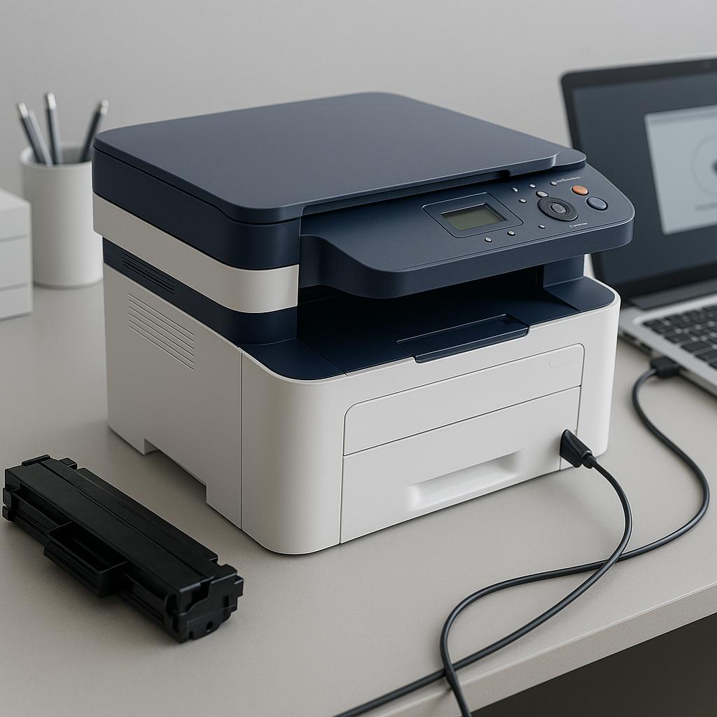 jak zainstalować drukarkę xerox workcentre 3025?