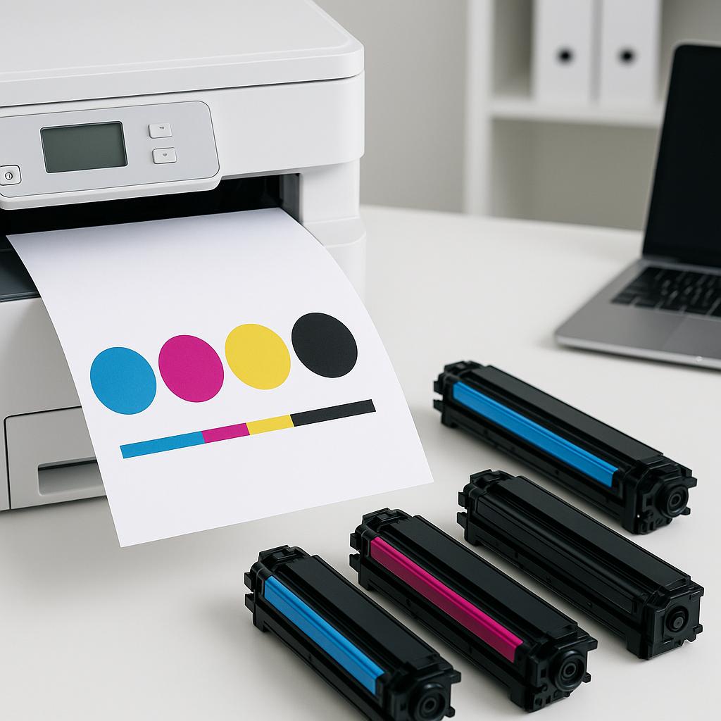 jak zmienić kolorystykę na cmyk?