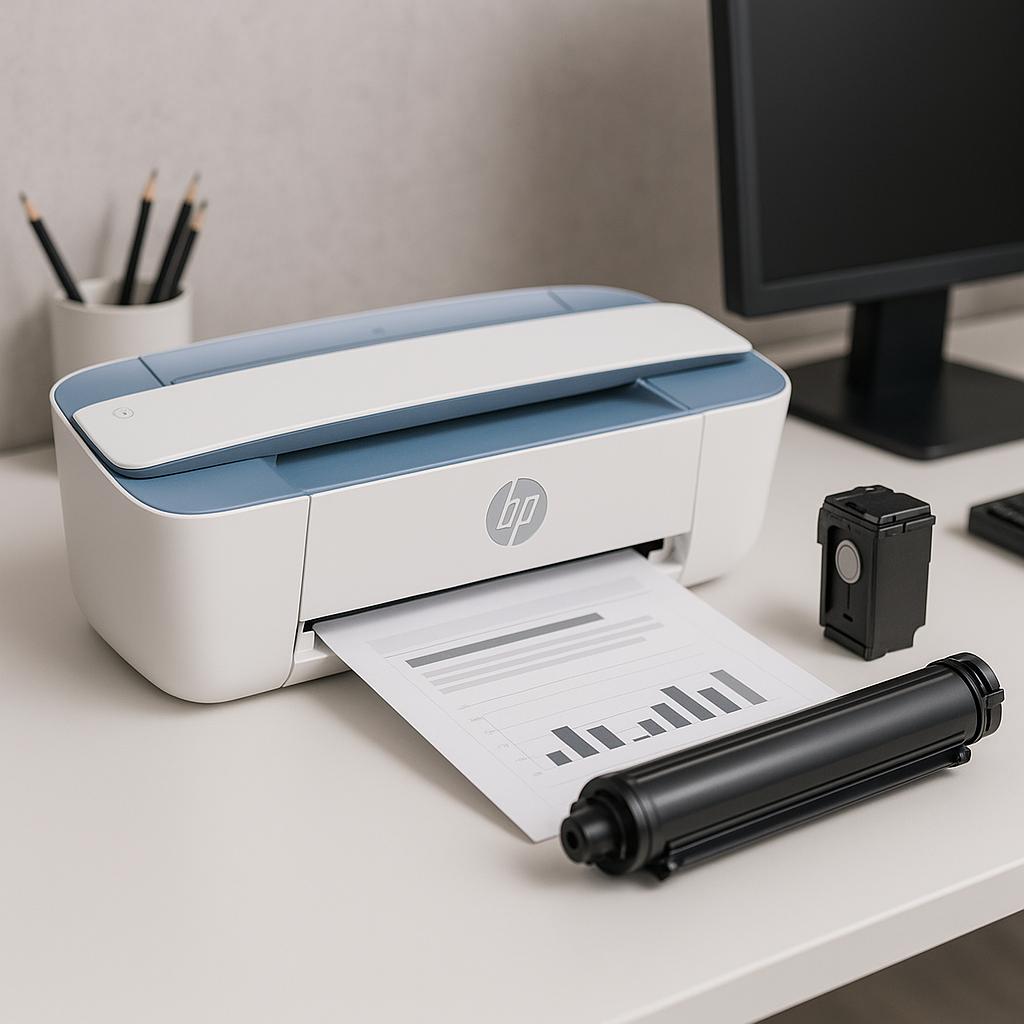 jak zresetować drukarkę hp deskjet 3750?