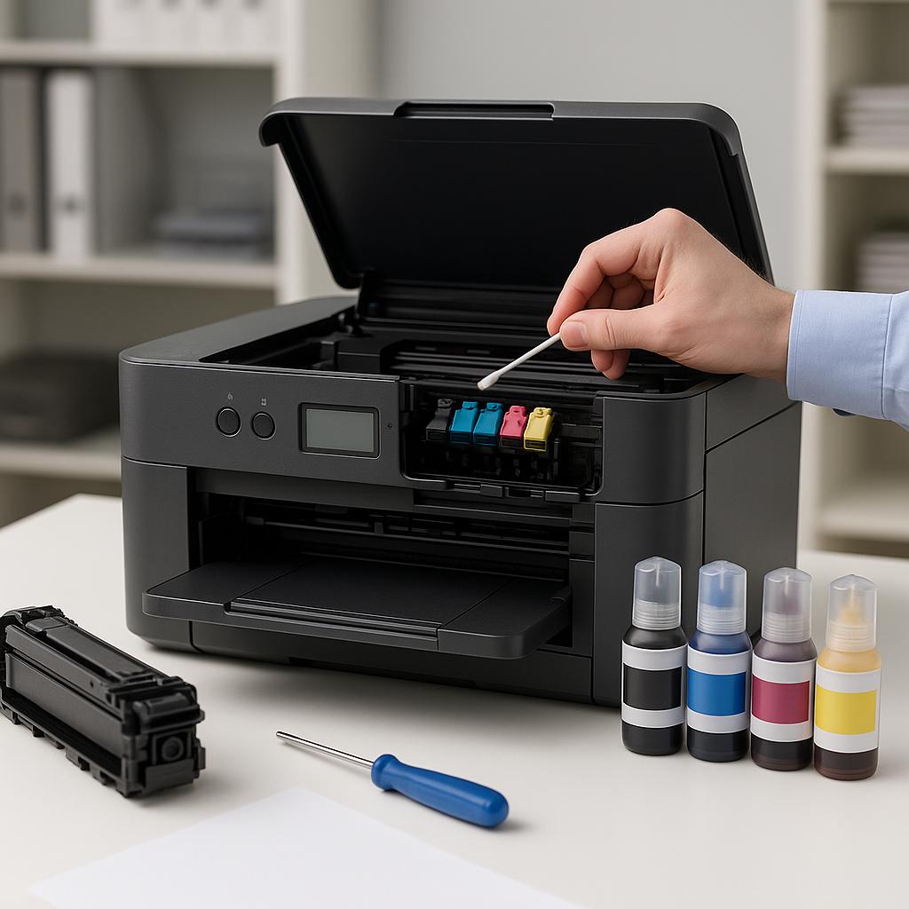 jak zrobić czyszczenie epson?