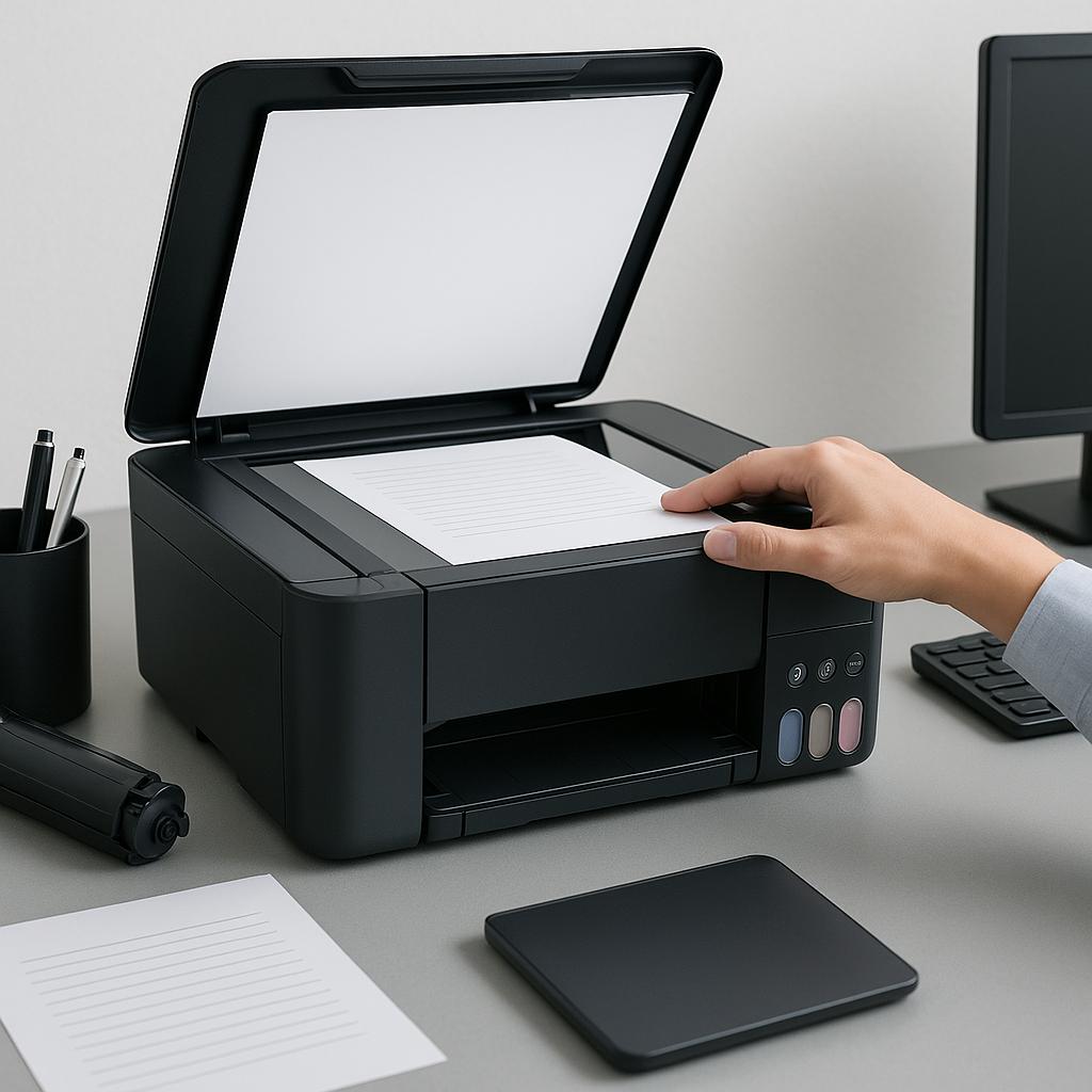jak zrobić skan na drukarce epson l3251?