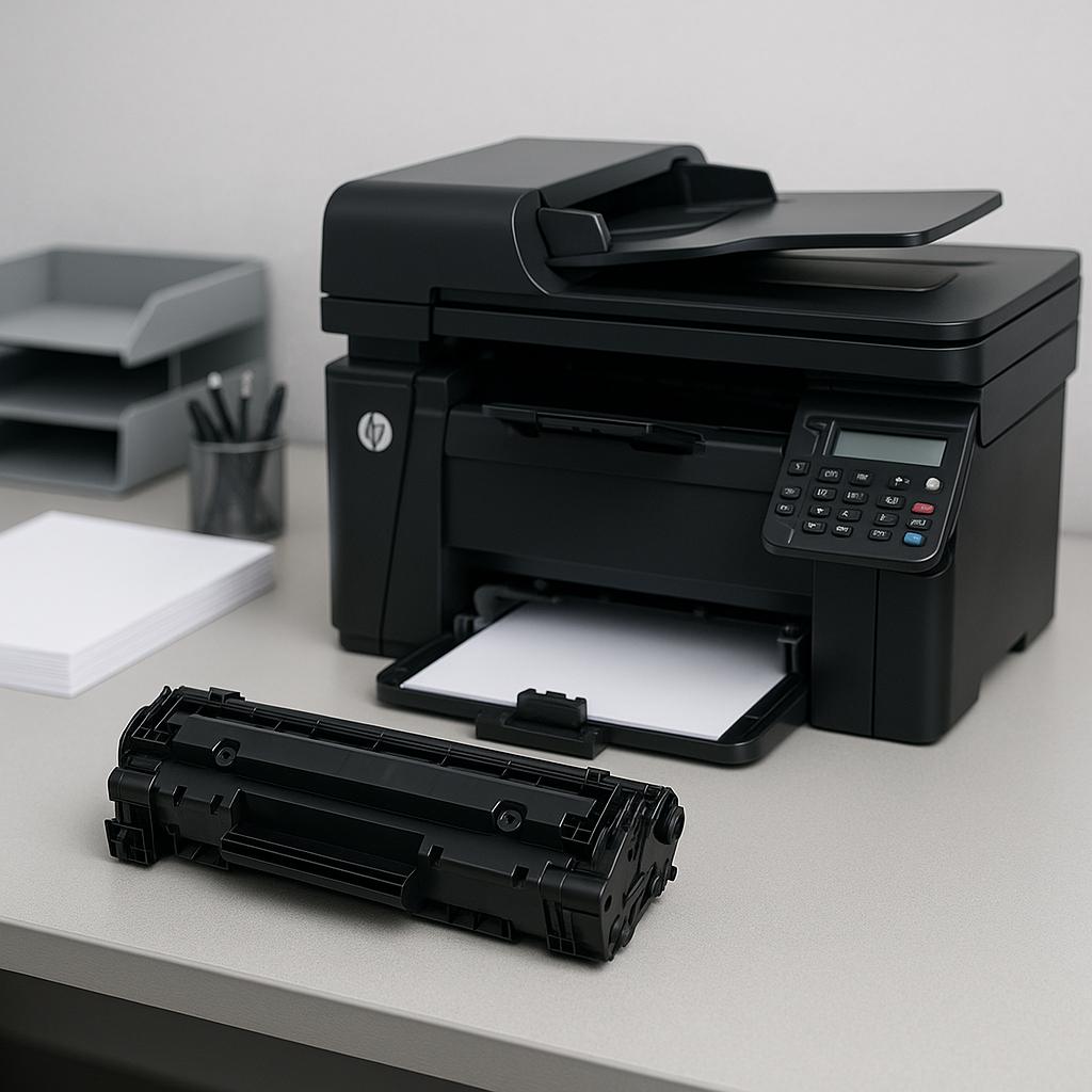 jaki numer wkładu ma urządzenie hp laserjet m1212nf mfp?