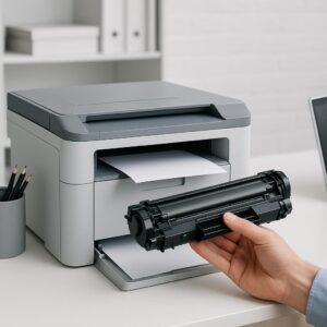 skąd wiadomo, że toner należy wymienić?
