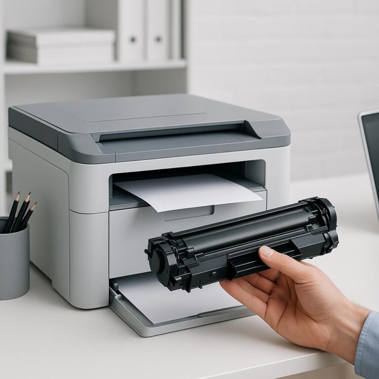 skąd wiadomo, że toner należy wymienić?
