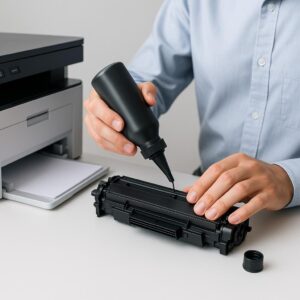 czy mogę samodzielnie napełniać swój toner?