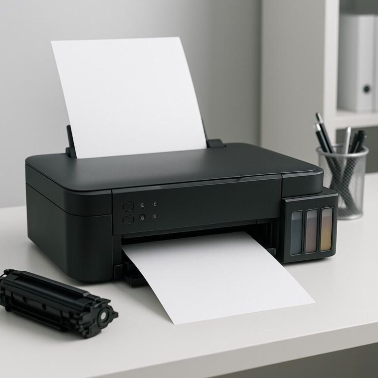 dlaczego drukarka epson drukuje puste strony?