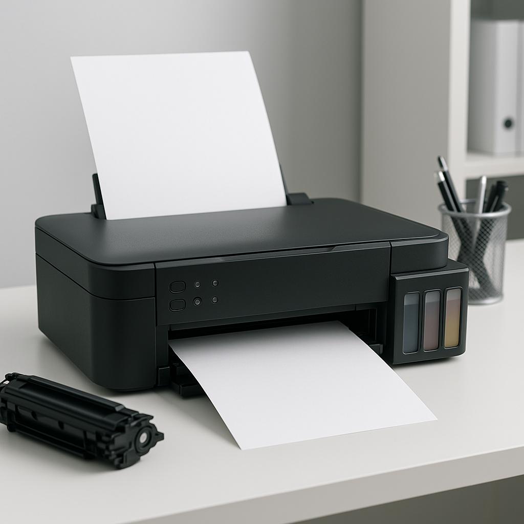 dlaczego drukarka epson drukuje puste strony?