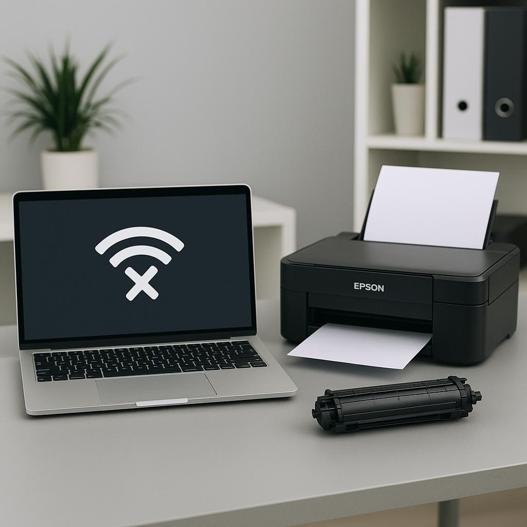 dlaczego mój komputer nie komunikuje się z drukarką epson?