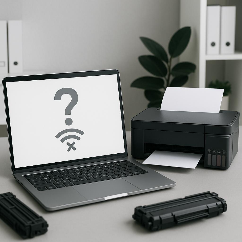dlaczego mój komputer nie znajduje mojej drukarki epson?