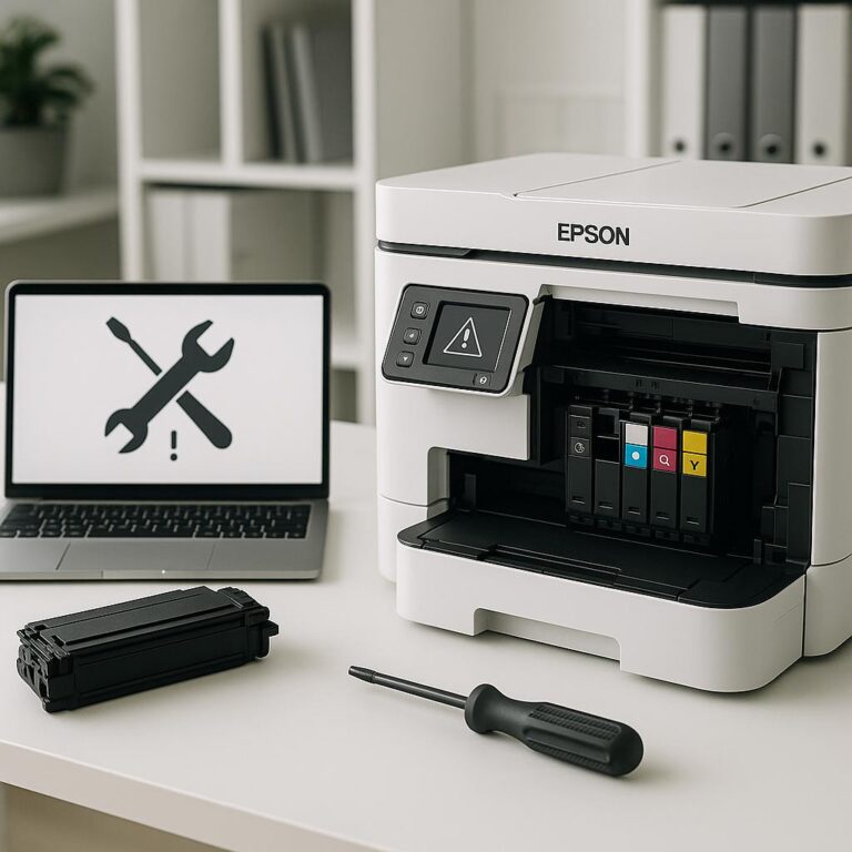 jak naprawić kod błędu drukarki epson?