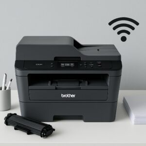 jak połączyć drukarkę brother dcp z wi-fi?
