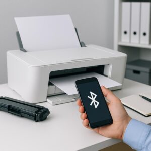 jak wydrukować przez bluetooth?