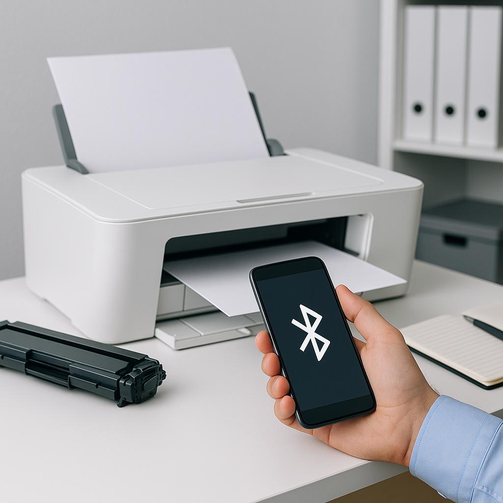 jak wydrukować przez bluetooth?