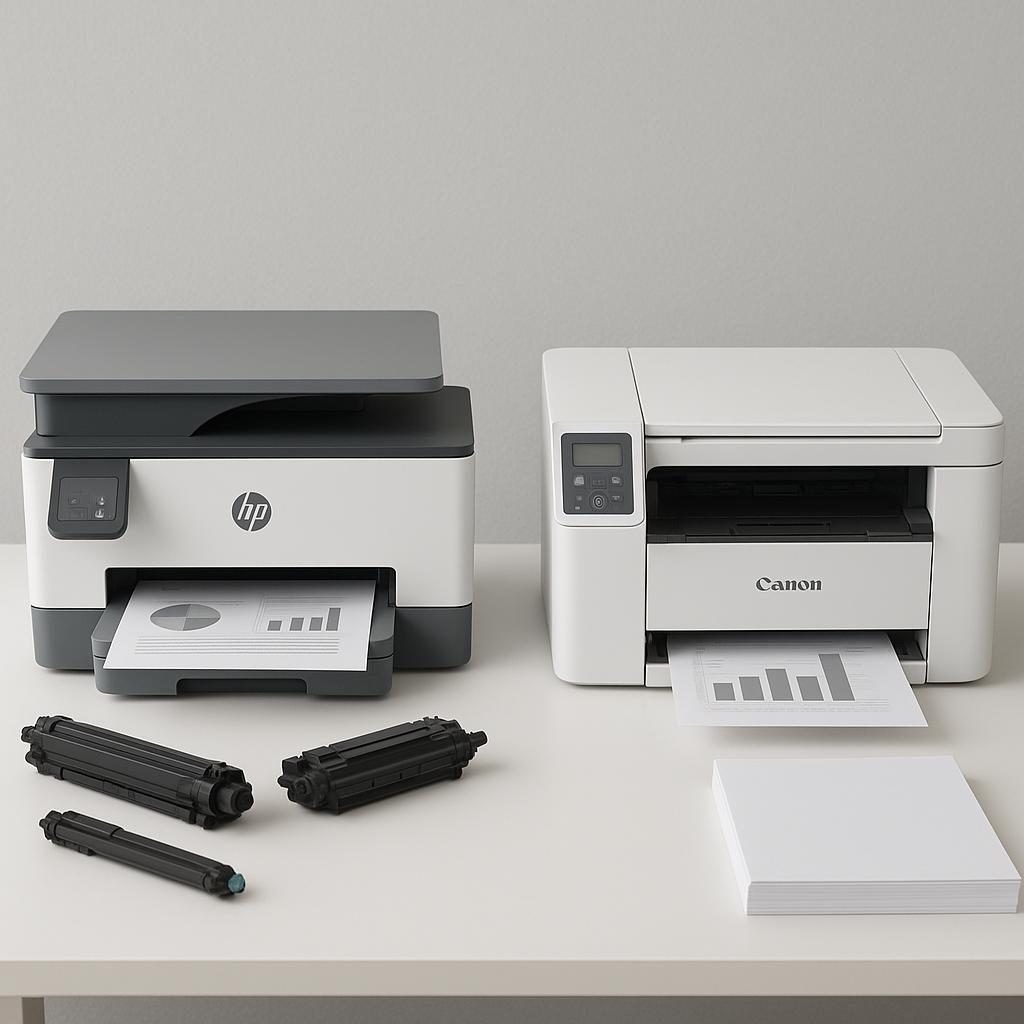które drukarki są lepsze hp czy canon?