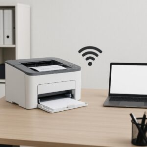czy drukarka musi być podłączona do tej samej sieci wifi?