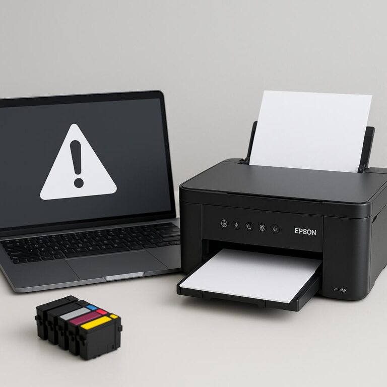 dlaczego moja drukarka epson nie drukuje z mojego laptopa?