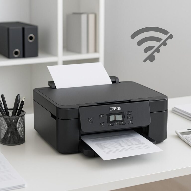 dlaczego moja drukarka epson nie utrzymuje połączenia z siecią wi-fi?