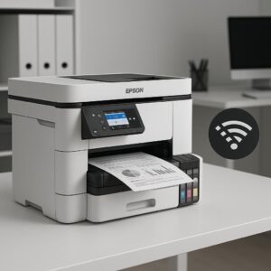 dlaczego moja drukarka epson przechodzi w tryb offline?