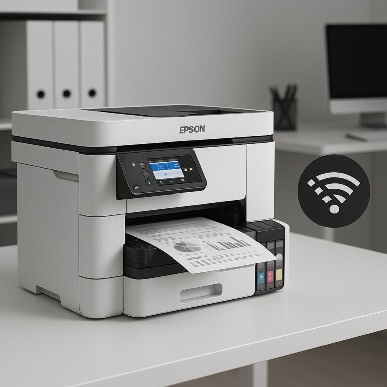 dlaczego moja drukarka epson przechodzi w tryb offline?