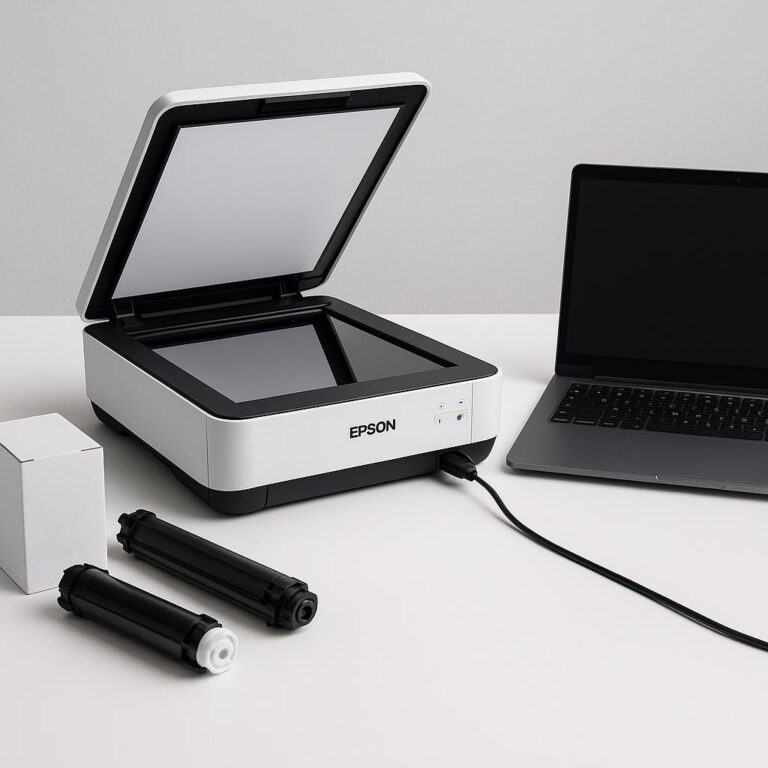 dlaczego skaner epson nie widzi komputera?