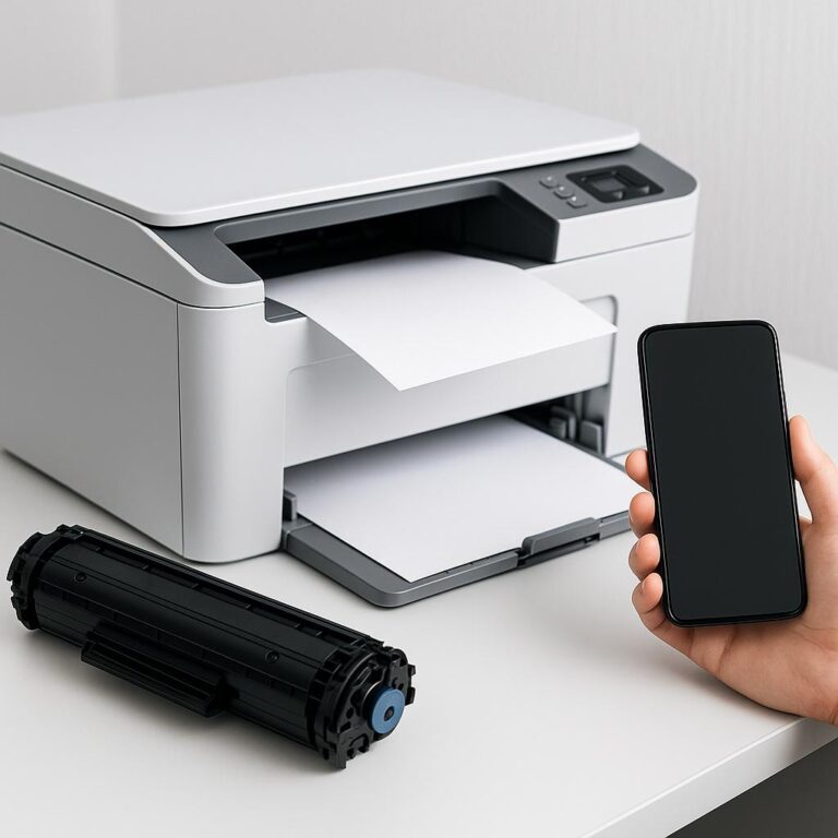 jak podłączyć printer do telefonu?