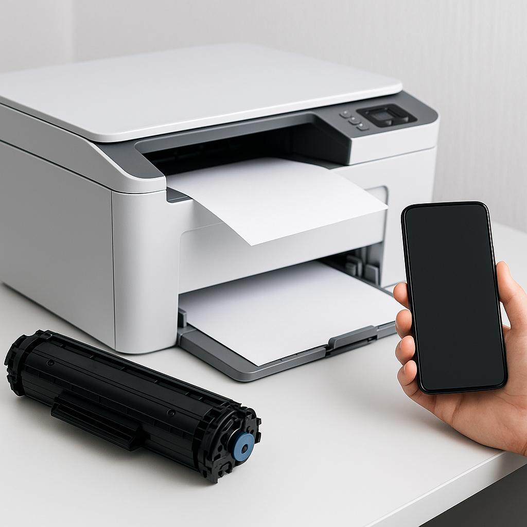 jak podłączyć printer do telefonu?