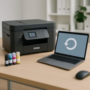 jak ponownie zainstalować sterowniki drukarki epson?