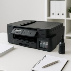 jak wyłączyć drukarkę dcp t426w?